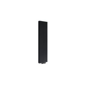 Grzejnik pokojowy  LUXRAD Vertirad podwójny 1700 x 445 mm czarny mat str. 1 szt