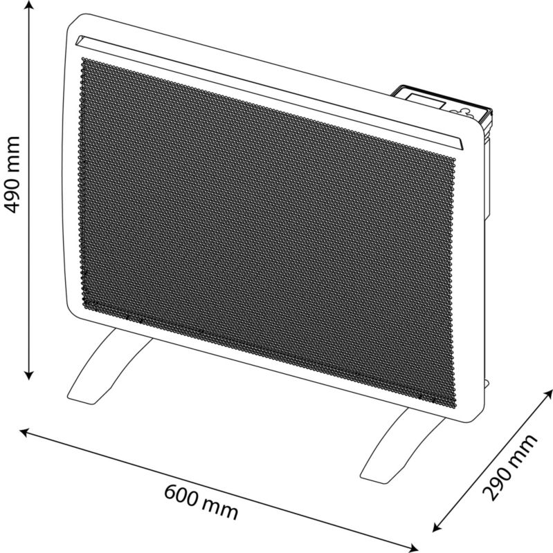 Grzejnik promiennikowy 1500 W