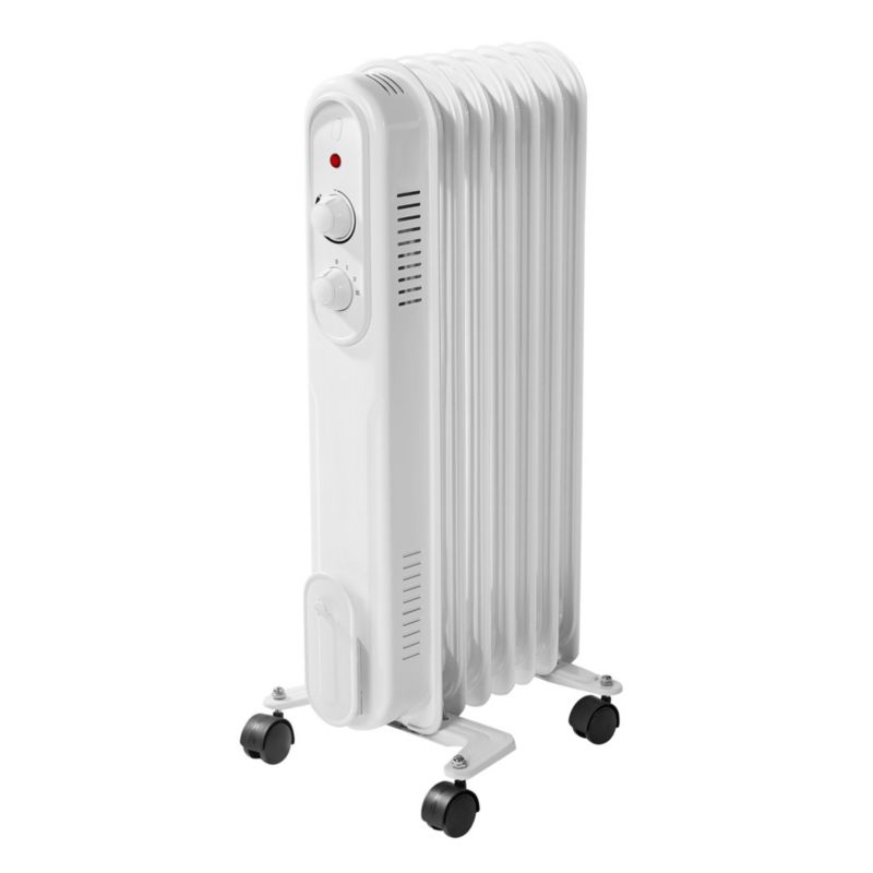 Grzejnik Sanico Goldlux  olejowy 7 1500W biały IP20 - 328908
