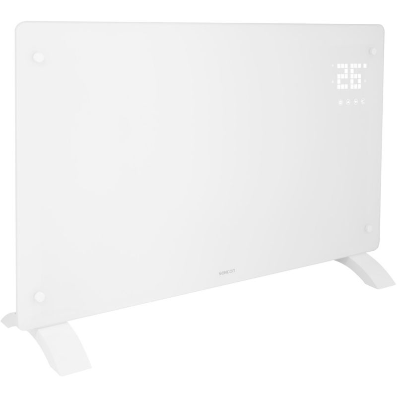 Grzejnik Sencor SCF 4240WH Konwektorowy Szklany Inteligentny Wi-Fi 2000W 1szt