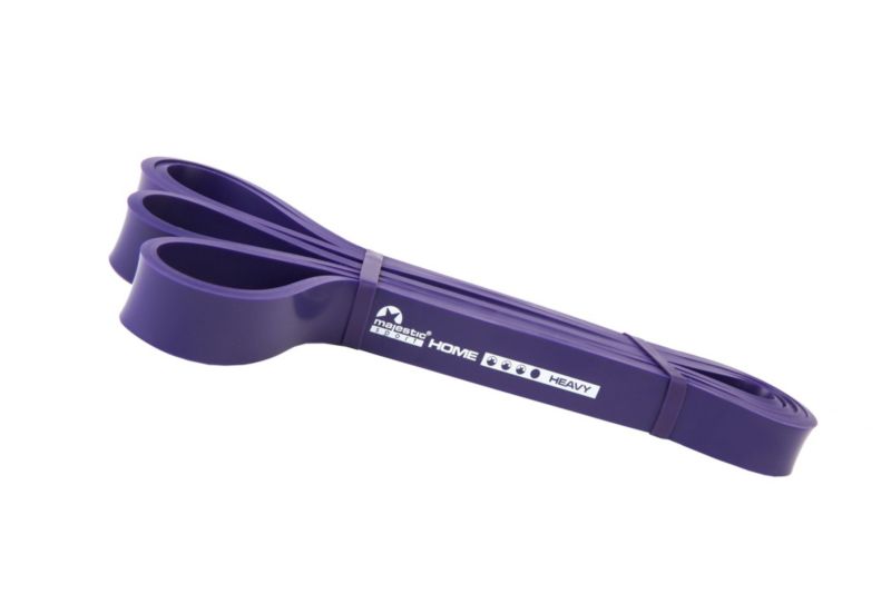 Guma do ćwiczeń Majestic Sport HOME BAND HEAVY fioletowa 1 szt.
