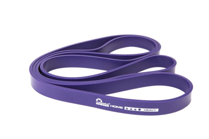 Guma do ćwiczeń Majestic Sport HOME BAND HEAVY fioletowa 1 szt.