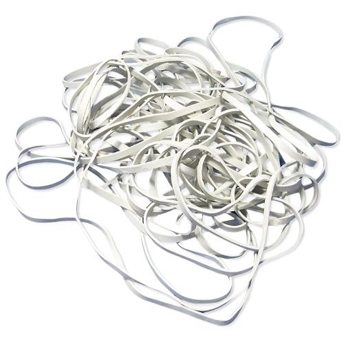 Gumki recepturki  Neopak 100mmx1,3x4,0 białe - 1kg 1 szt.