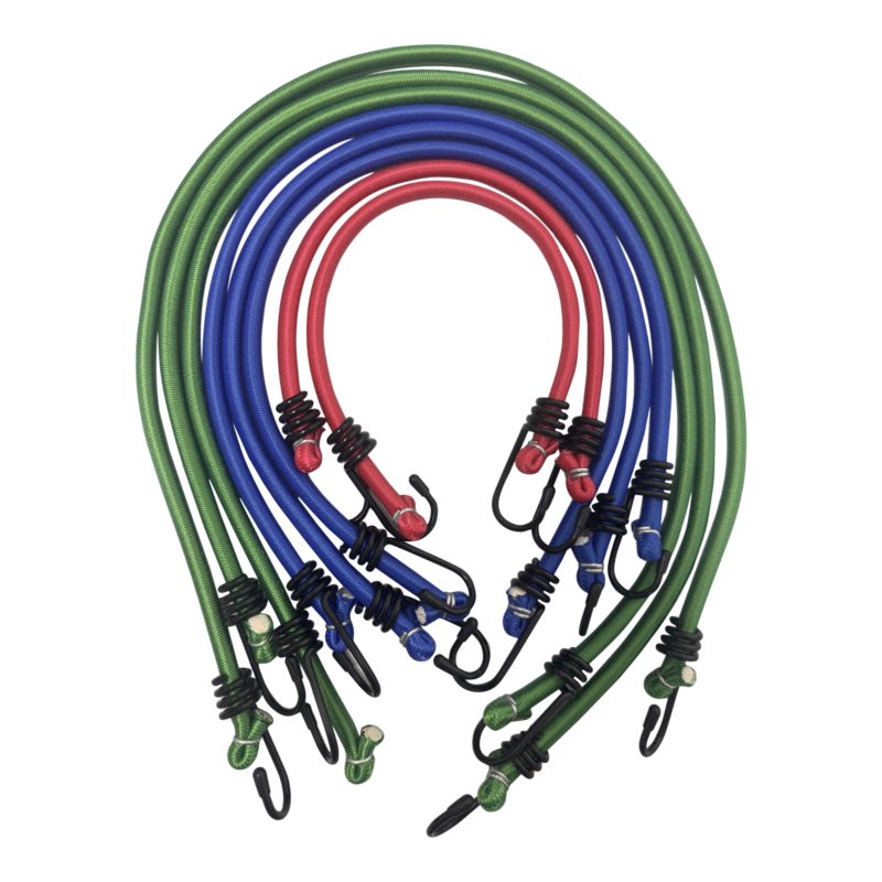 Gumy ściągające Smith & Locke 8 mm x 40 - 80 cm 8 szt. mix