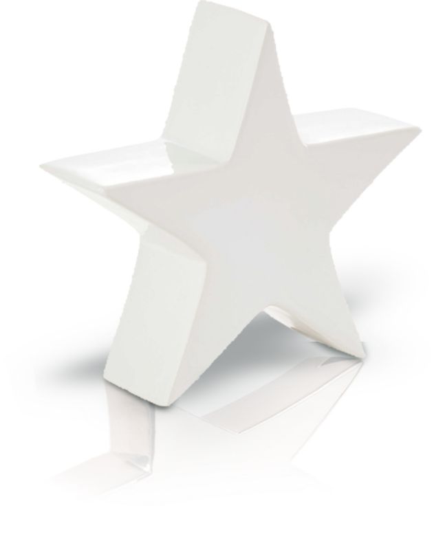 Gwiazda 11 cm biała