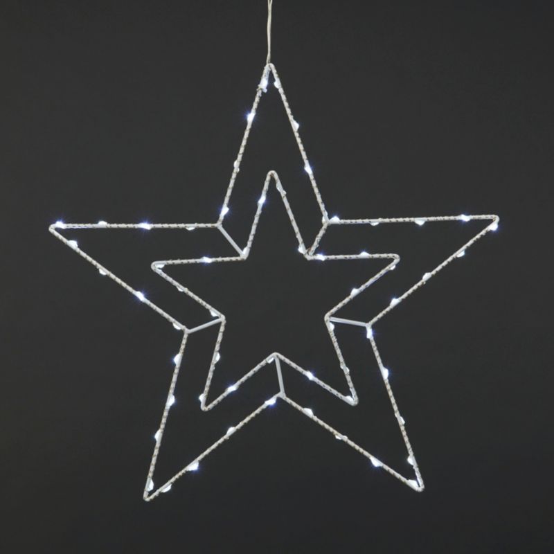 Gwiazda LED zewnętrzna 48 x 45 cm