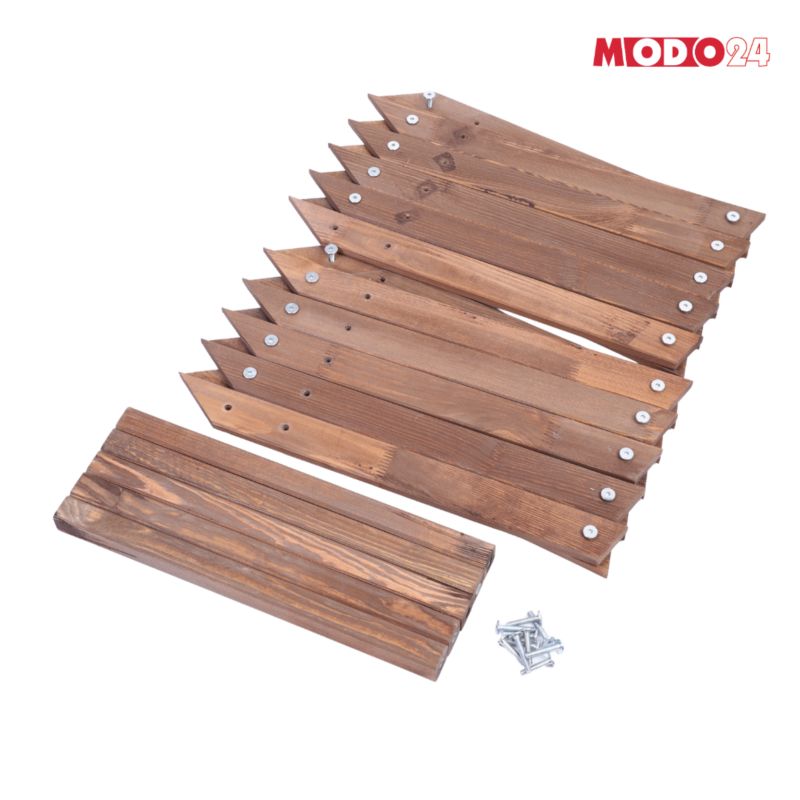 Gwiazda świąteczna 3D MODO24 łatwe składanie IMPREGNAT 114 cm ModoStar 1 szt.