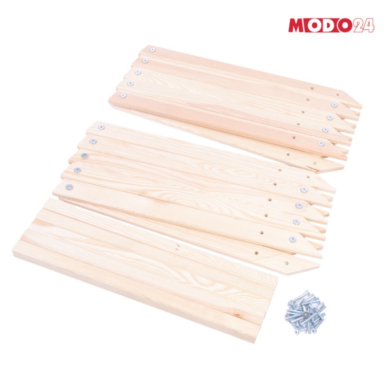Gwiazda świąteczna 3D MODO24 kompaktowa naturalna 139 cm ModoStar 1 szt.