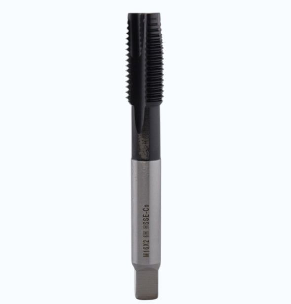Gwintownik maszynowy prosty Kormax M16 HSSE-Co TIALN DIN376 6H (SA612108TIALN) - 1szt.