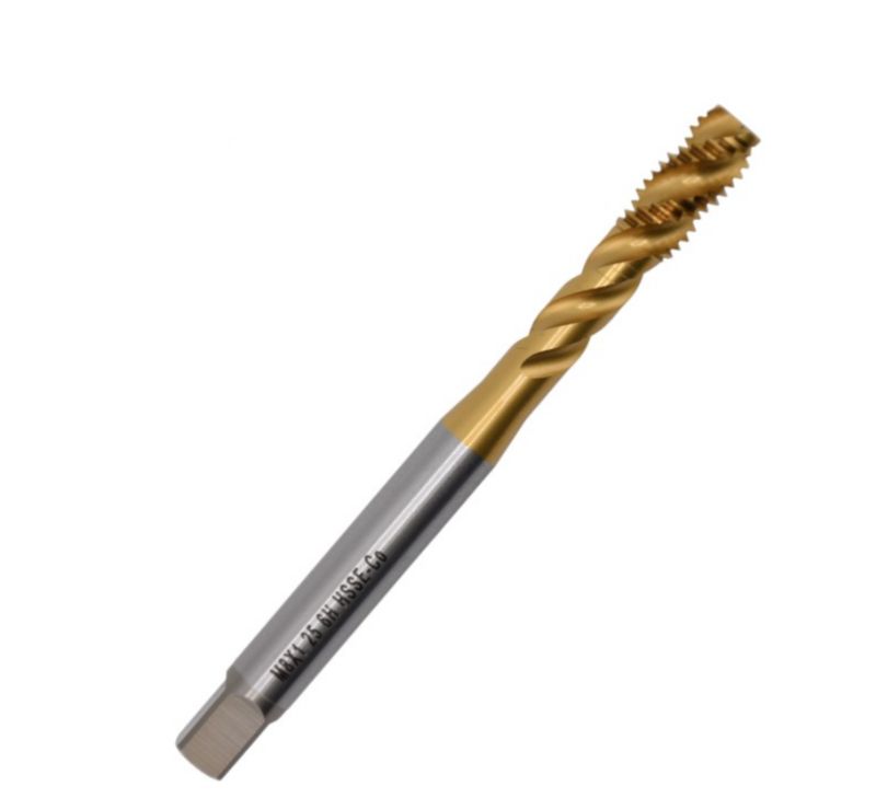 Gwintownik maszynowy skrętny Kormax M2,5 HSSE-Co TIN DIN371 6H (SA512002TIN) - 1 szt.