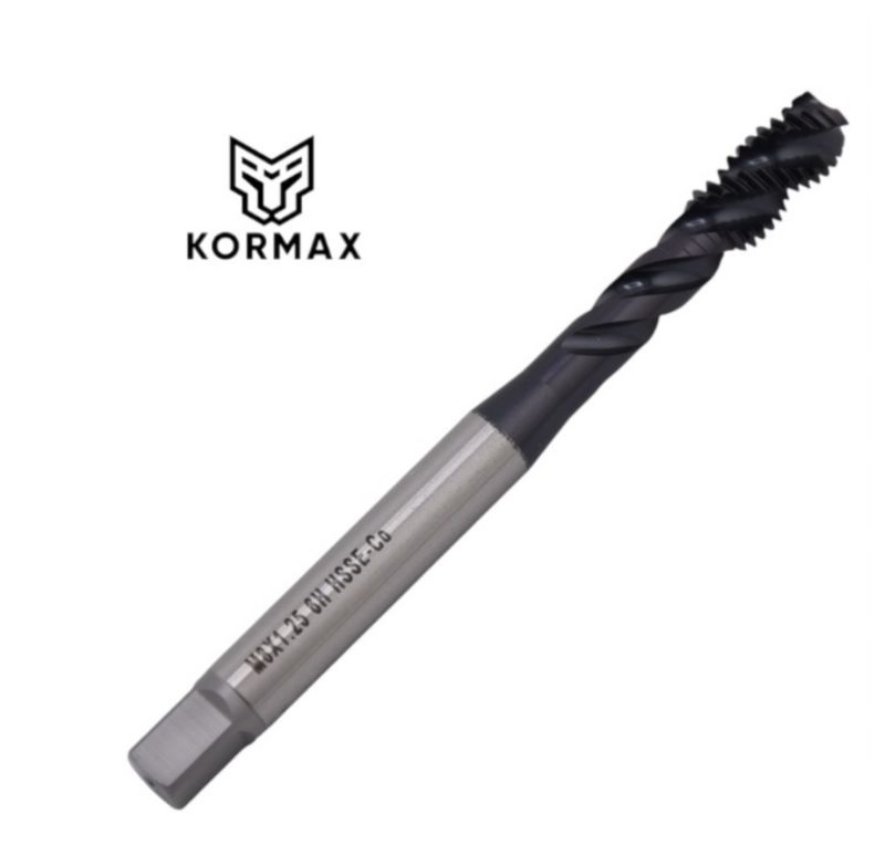 Gwintownik maszynowy skrętny Kormax M2 HSSE-Co TIALN DIN371 6H (SA512001TIALN) - 1 szt.