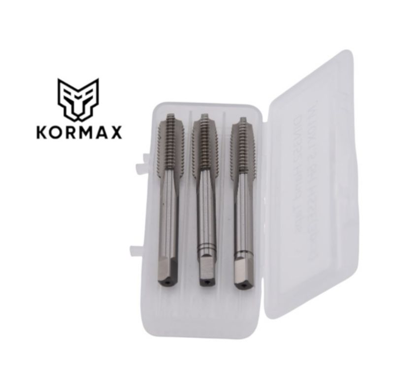 Gwintownik ręczny Kormax M10 3szt. HSSE 6H DIN352 (SZ812206) - 1 kpl.