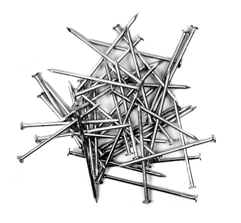 Gwoździe budowlane 3,0x80mm Emiko do drewna 3 cale gładkie ocynkowane 5kg ok. 1100szt.