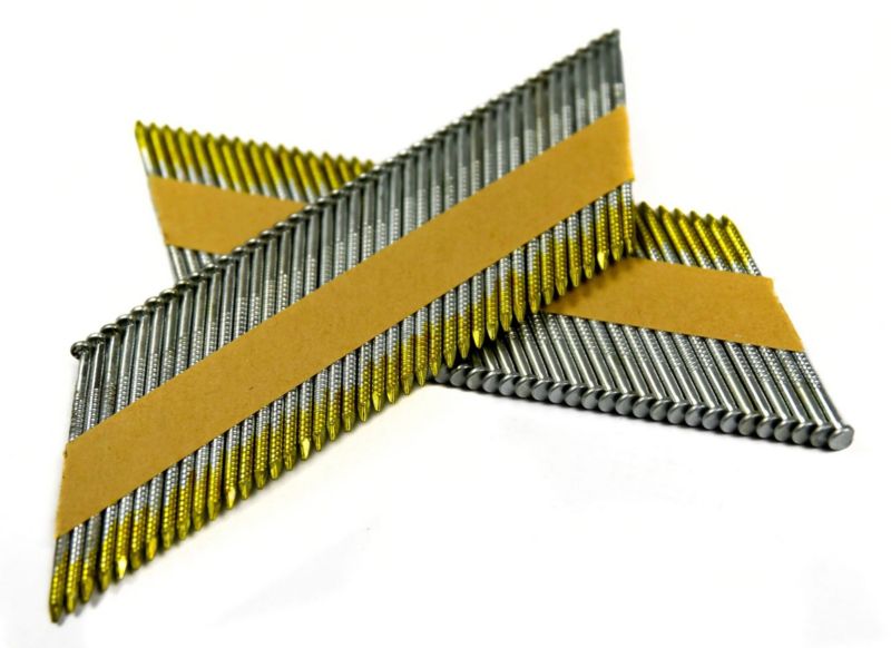 Gwoździe do gwoździarki łączone papierem Emiko 2,8x63mm ocynkowane pierścieniowe 2000szt.