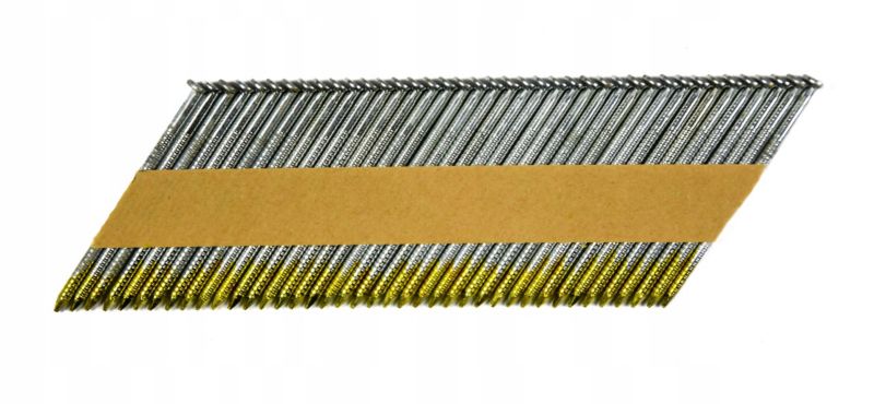 Gwoździe do gwoździarki łączone papierem Emiko 2,8x63mm ocynkowane pierścieniowe 2000szt.