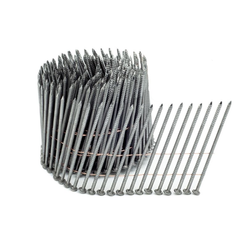 Gwoździe do gwoździarki Lun Fix 2,5x60 mm pierścieniowe łączone drutem 7200szt.