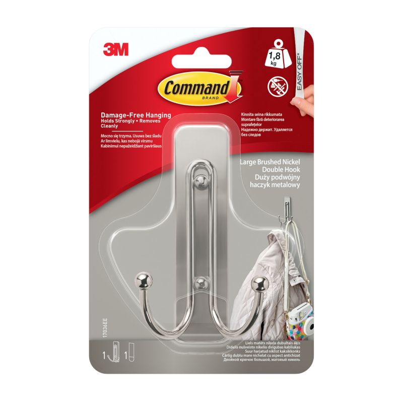 Haczyk Command metalowy podwójny 1,8 kg
