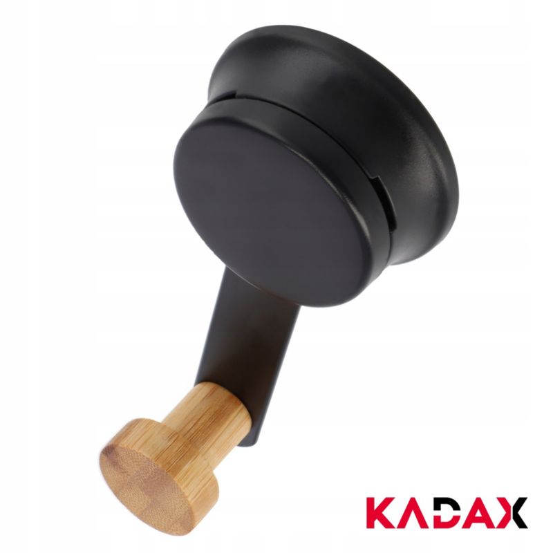 Haczyk KADAX Z Przyssawką Na Ubrania Stalowy 2 kg Czarny 1 szt.