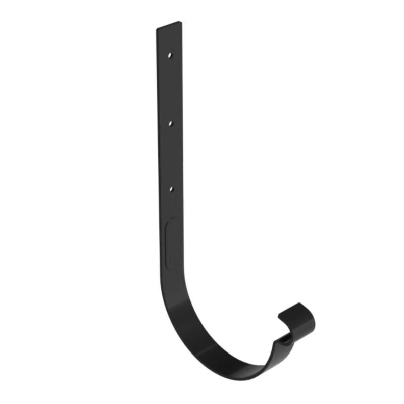 Hak nakrokwiowy Galeco PVC stalowy 130 mm czarny
