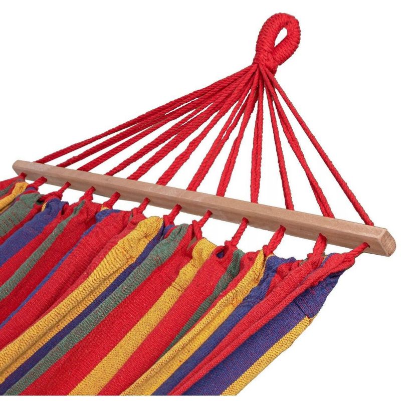Hamak 1 Osobowy Tutumi 400257 Czerwony 260X90X1Cm 1Szt