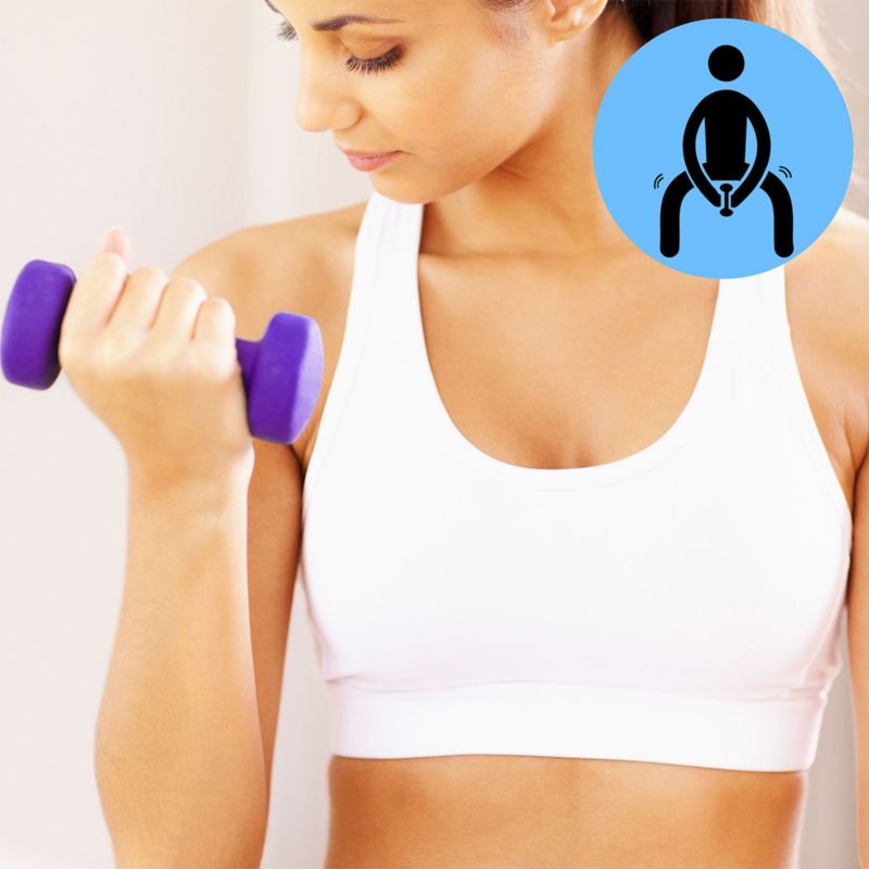 Hantelki neoprenowe Pretorians 2x1 kg ciężarki żeliwne do fitnessu 2 szt.
