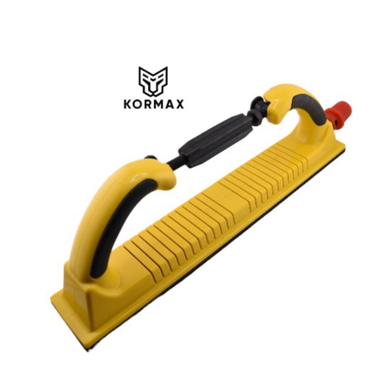 Hebel klocek szlifierski z odsysem do łuków Kormax 70x400mm Flexisander (DY-FH400) - 1 szt.
