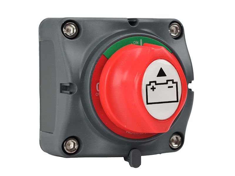 Hebel - wyłącznik zasilania 12-48V, max 275A, Carmotion, 1szt.