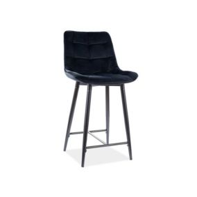 Hoker Signal niski CHIC H-2 VELVET czarny kuchenny 1 szt