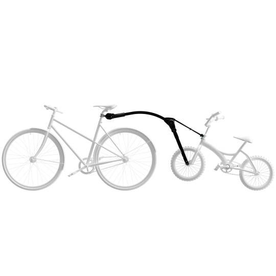 Hol holownik drążek rowerowy roweru dziecka Trail Angel sztywny czarny 1 szt.
