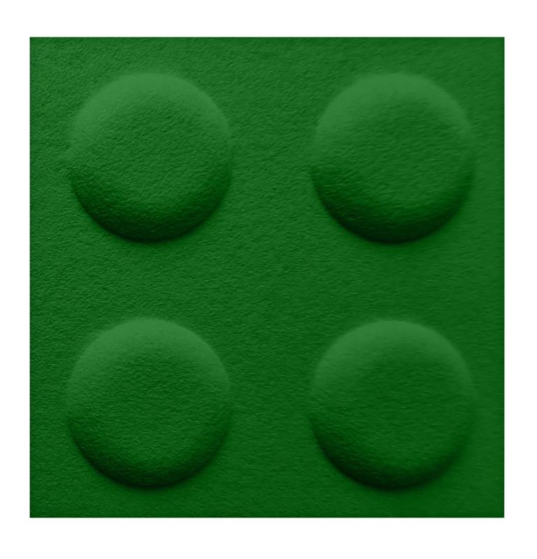 HomeAndMe Panel akustyczny w kształcie klocka 3D z filcu PET 30x30cm, ekologiczna mata ścienna, miękka i wygłuszająca, 1szt.