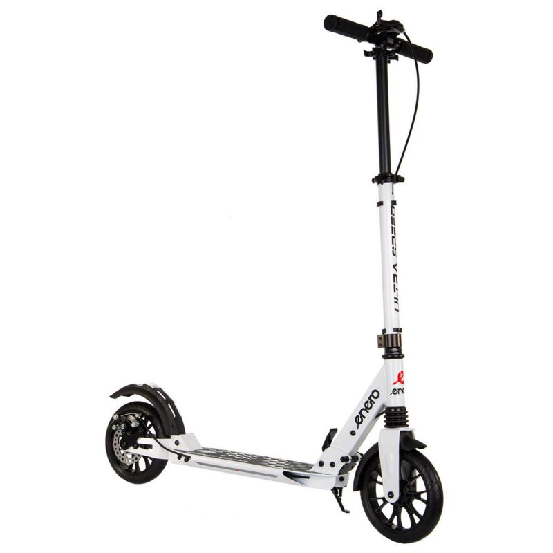 Hulajnoga Enero Ultra Speed 200mm z hamulcem tarczowym biała  1 szt.