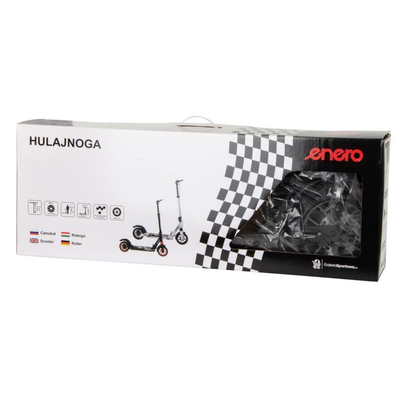 Hulajnoga Enero Ultra Speed 200mm z hamulcem tarczowym biała  1 szt.