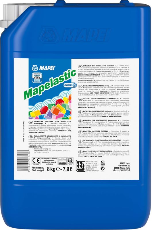 Hydroizolacja Mapei Mapelastic składnik B 8 kg