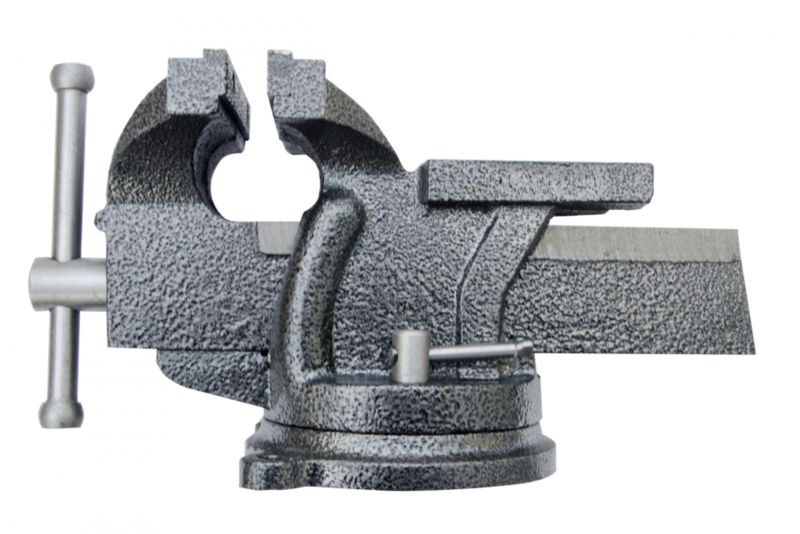 Imadło ślusarskie obrotowe Home Tools 125 mm, 7kg - opakowanie kartonowe - 1 szt.