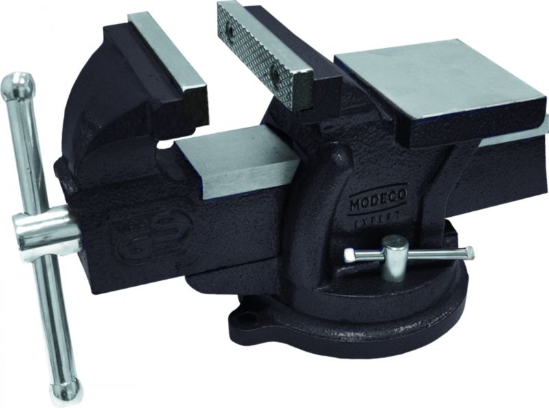 Imadło ślusarskie obrotowe Modeco Expert 100 mm, 7kg - opakowanie kartonowe - 1 szt.