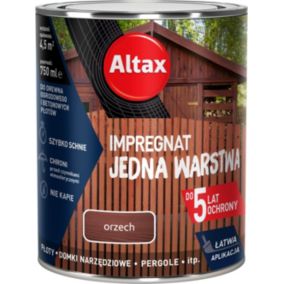 Impregnat Altax Jedna Warstwa orzech 0,75 l
