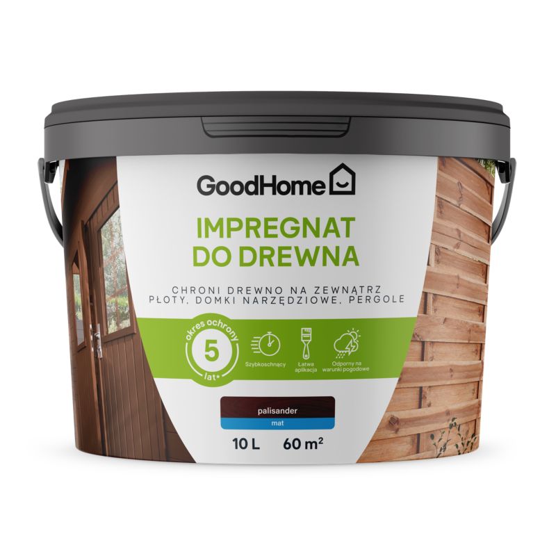 Impregnat do drewna GoodHome palisander 10 l