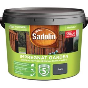 Impregnat do drewna Sadolin Garden szary 9 l