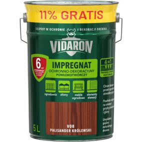 Impregnat do drewna Vidaron palisander królewski 4,5 l + 11%