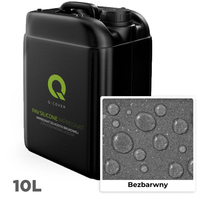 Impregnat do Kostki Brukowej z Efektem Mokrej Kostki Q-Cover Bezbarwny 10L