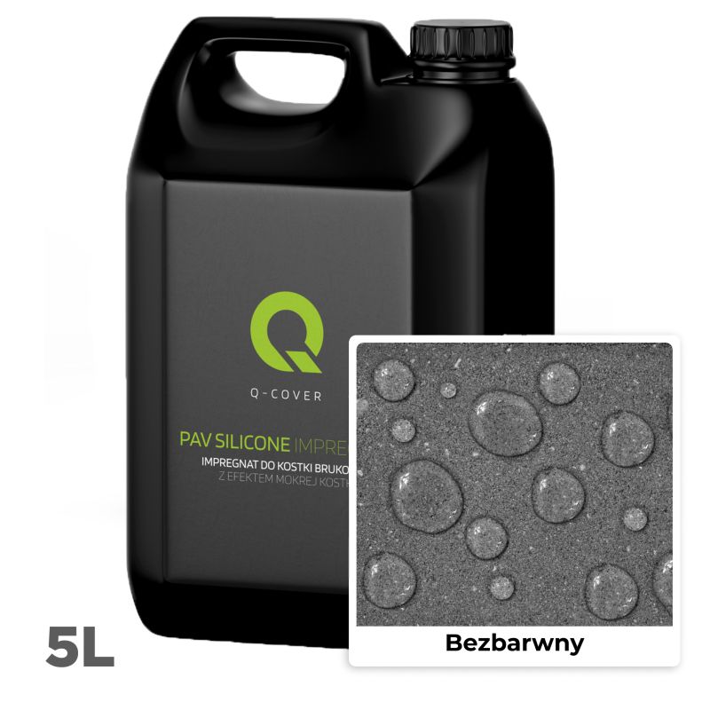 Impregnat do Kostki Brukowej z Efektem Mokrej Kostki Q-Cover Bezbarwny 5L