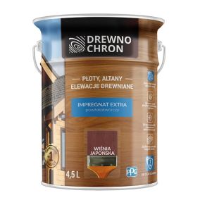 Impregnat Drewnochron Extra Powłokotwórczy wiśnia japońska 4,5 l