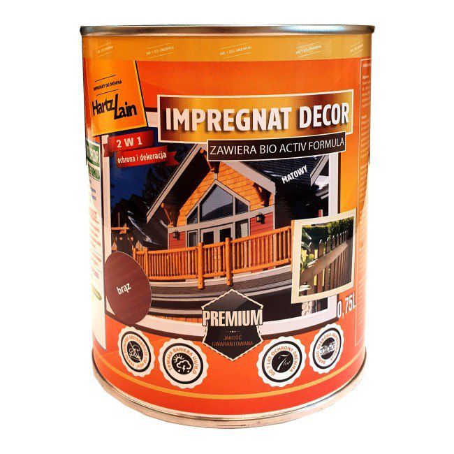 Impregnat HartzLack Decor bezbarwny 0,75 l