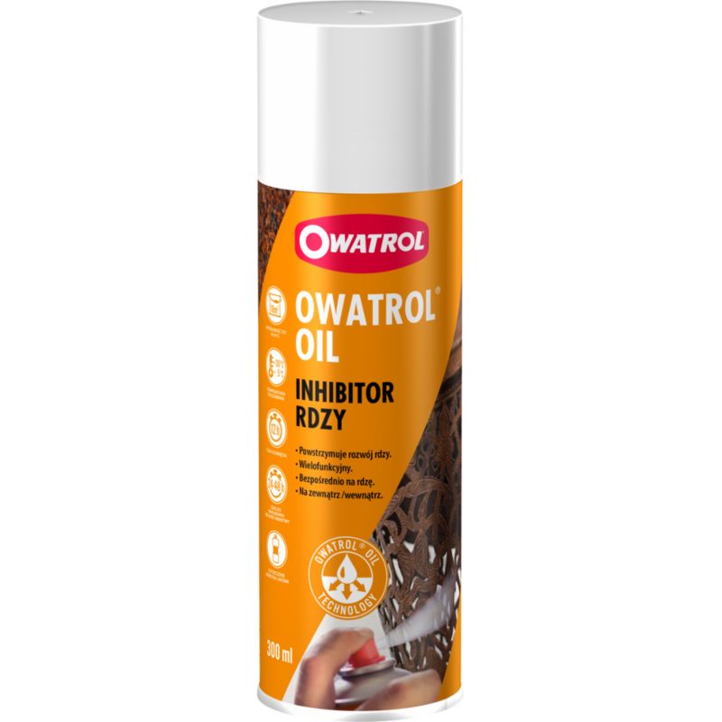 Inhibitor rdzy środek zatrzymujący postęp korozji Owatrol Oil spray 0.3L