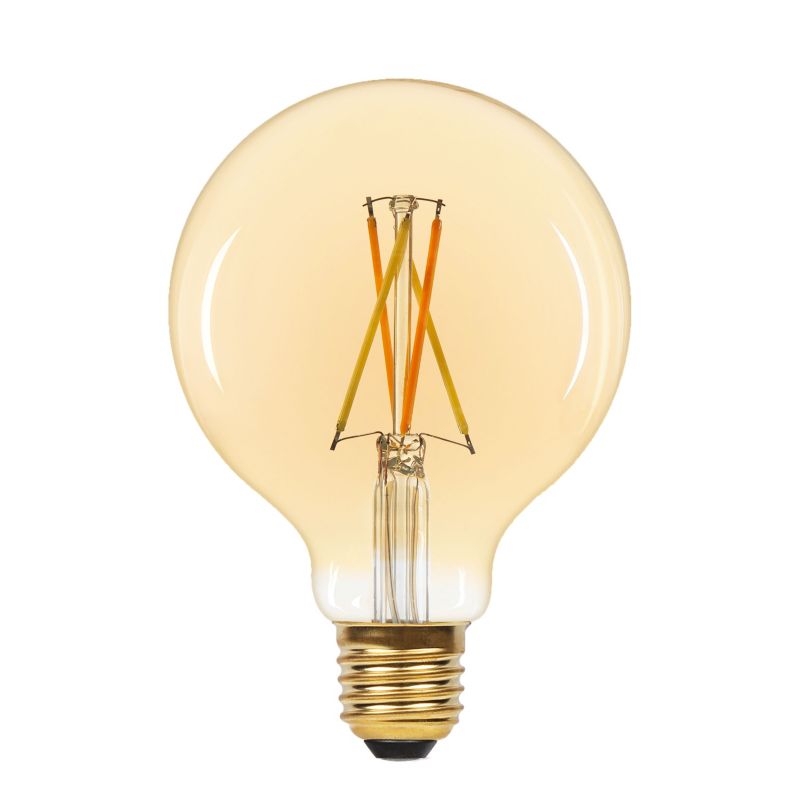 Inteligentna żarówka LED Filament Amber Jacobsen Myko G95 E27 1055 lm CCT