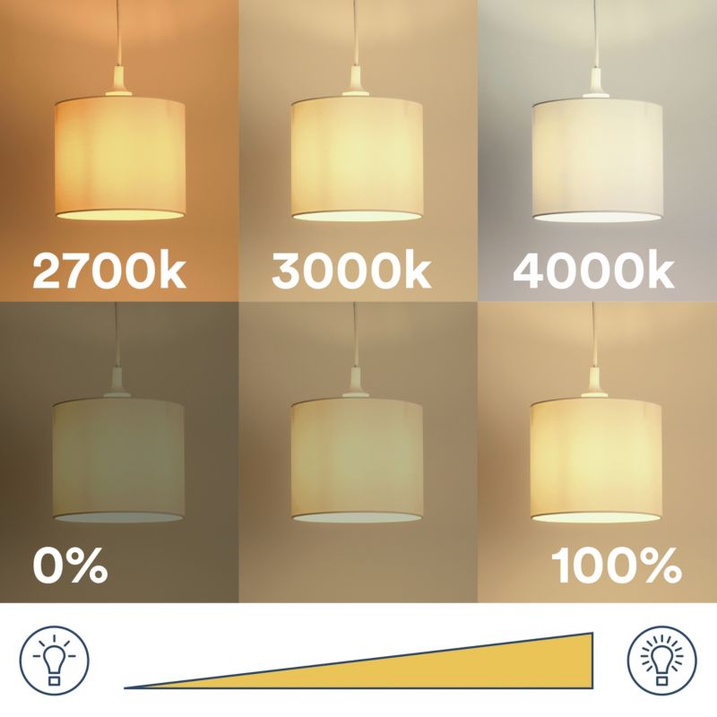 Inteligentna żarówka LED Filament Jacobsen Myko A60 E27 806 lm CCT