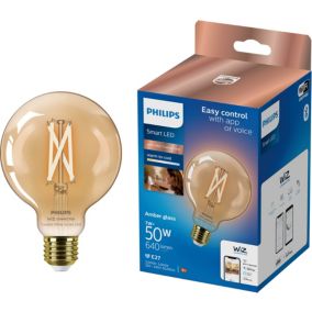 Inteligentna żarówka LED Smart Philips G95 E27 2000/5000 K amber