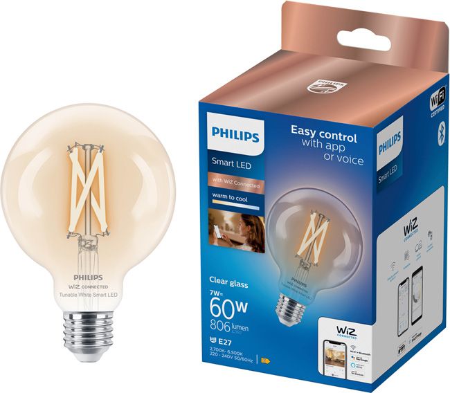 Inteligentna żarówka LED Smart Philips G95 E27 2700/6500 K