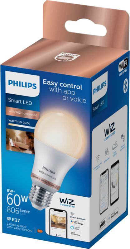 Inteligentna żarówka LED Smart Philips SMD A60 E27 2700/6500 K