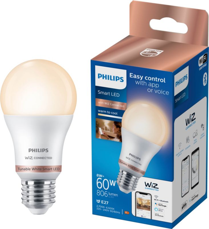 Inteligentna żarówka LED Smart Philips SMD A60 E27 2700/6500 K